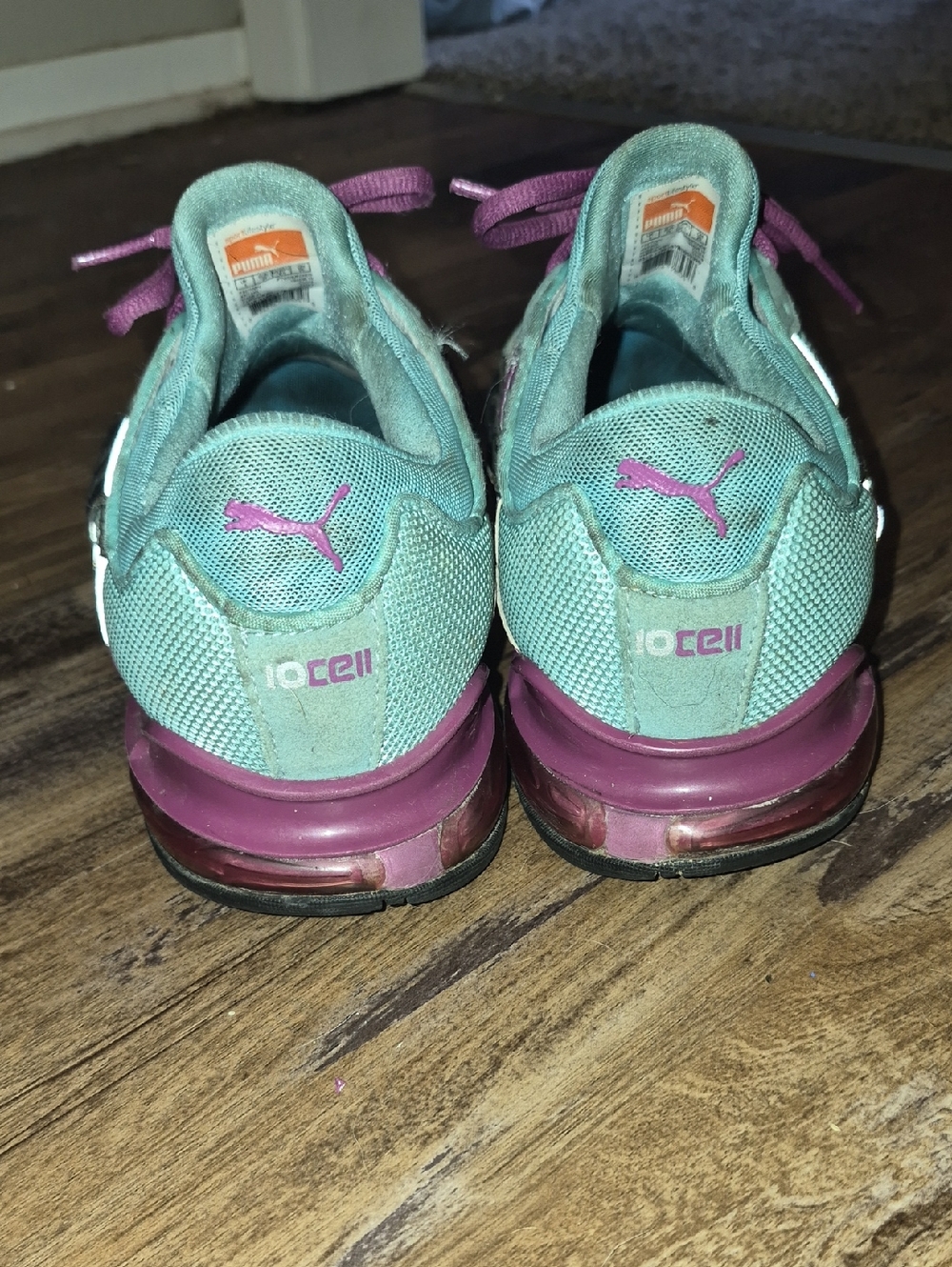 GUC Puma Voltaic Evo Fade Running Sneakers. Womens 8.5. RARE COLOR! - Picture 4 of 10